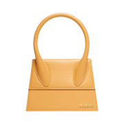 Jacquemus Le Grand Chiquito Large Signature Handbag Dark Yellow