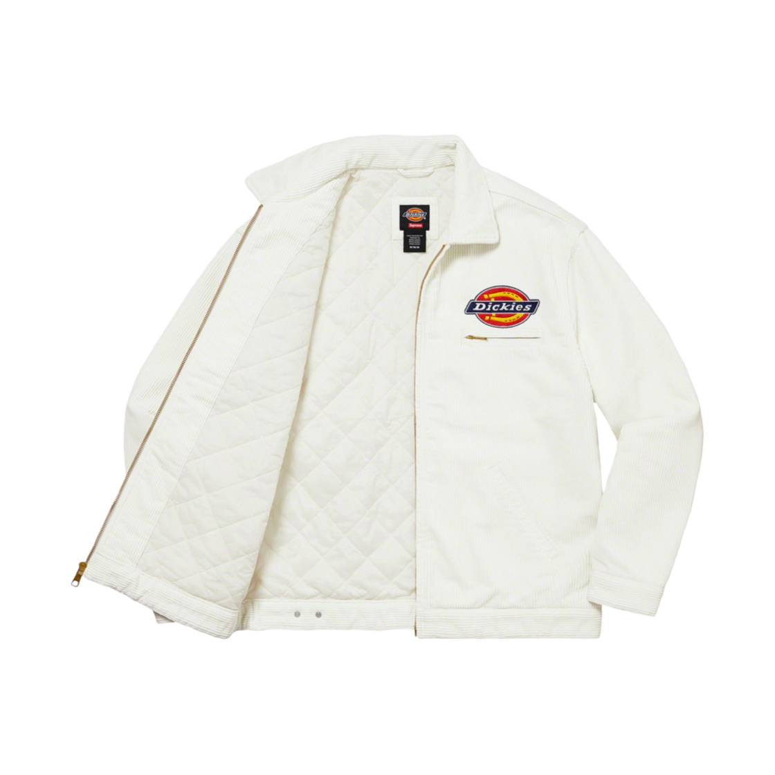 슈프림 x 디키즈 코듀로이 워크 자켓 화이트 - 22FW(Supreme x Dickies Corduroy Work Jacket White - 22FW) - 2