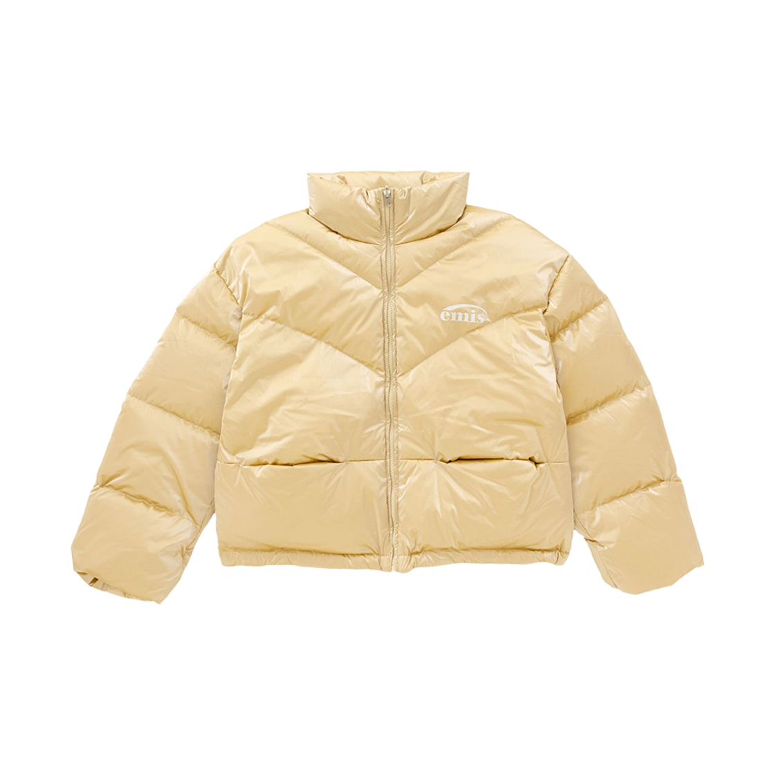(W) 이미스 러스터 리버시블 다운 자켓 옐로우((W) Emis Luster Reversible Down Jacket Yellow)