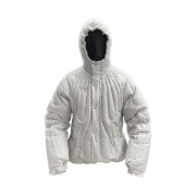 Thug Club Cave Down Jacket Silver