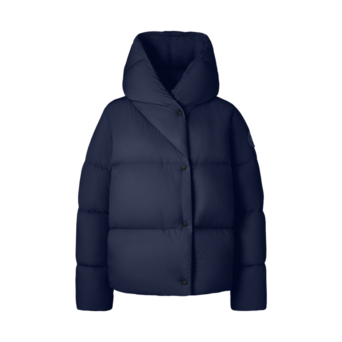 (W) 캐나다 구스 로다 자켓 토날 라벨 아틀란틱 네이비((W) Canada Goose Rhoda Jacket Tonal Label Atlantic Navy) - 1