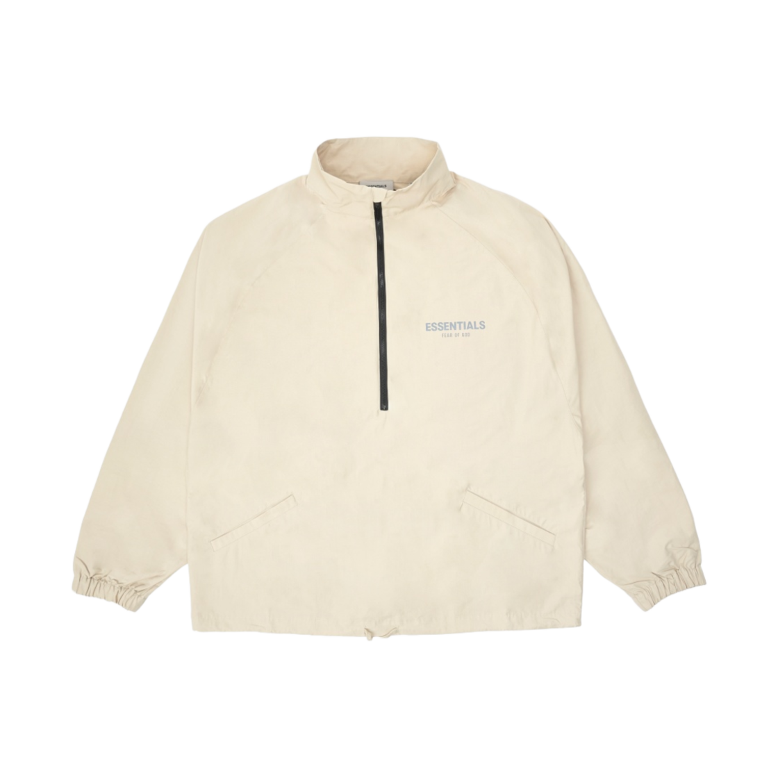 에센셜 하프집 트랙 자켓 리넨 - 에센스 한정(Essentials Half-Zip Track Jacket Linen - Ssense Exclusive) - 1