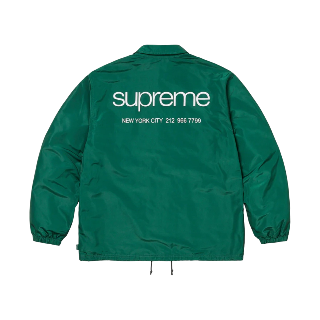 슈프림 NYC 코치 자켓 그린 - 23FW