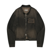 Karactor Wallet Denim Jacket Vintage Black (without Card Wallet)