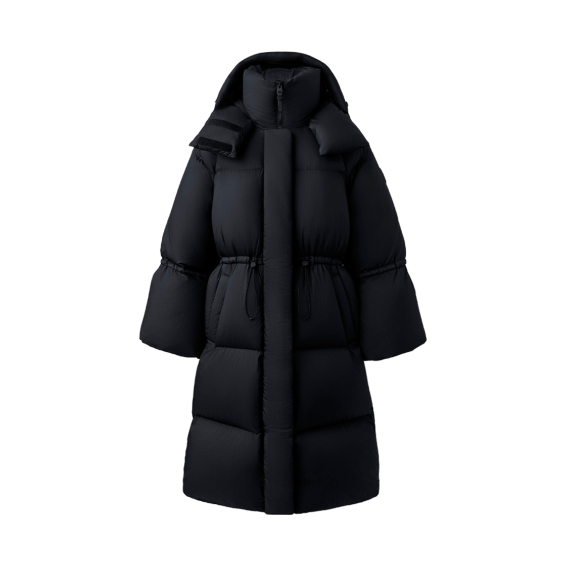 LENZI (W) Mackage Lenzi 2-In-1 Down Coat With Removable Hood Black