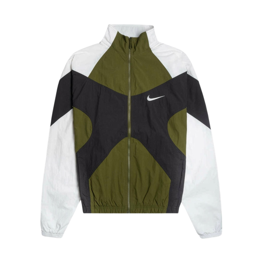 나이키 리이슈 우븐 자켓 리전 그린 화이트 - US/EU(Nike Re-Issue Woven Jacket Legion Green White - US/EU) - 1