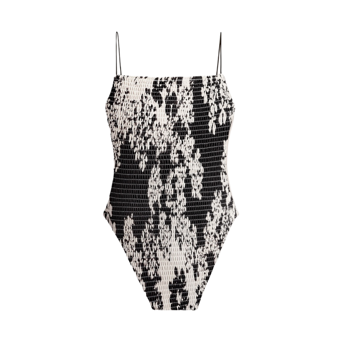 (W) 토템 스목 스윔수트 플로랄((W) Toteme Smocked Swimsuit Floral) - 1