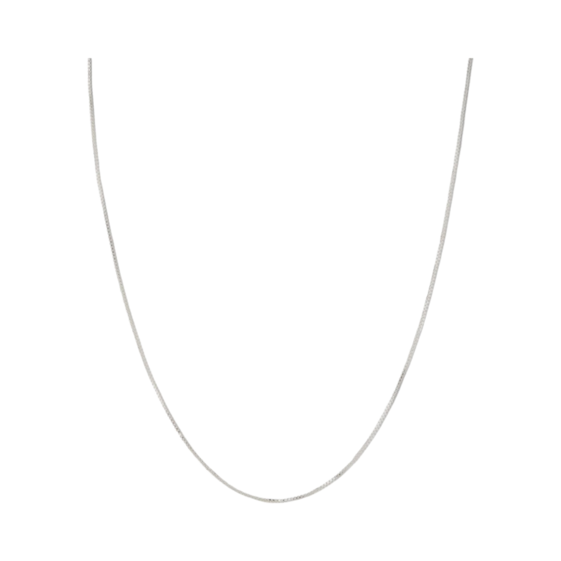 크리스탈 헤이즈 박스 체인 실버(Crystal Haze Box Chain Silver)