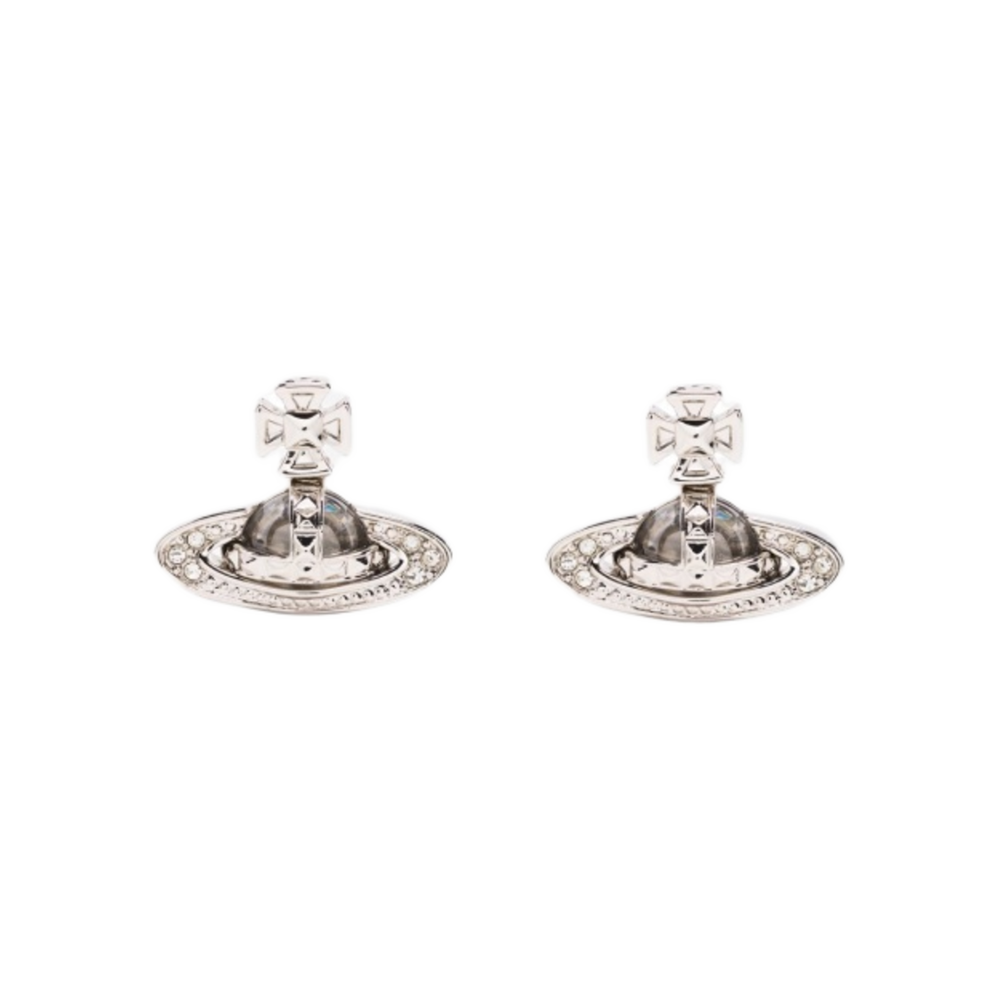 (W) 비비안 웨스트우드 피나 바스 릴리프 이어링 실버