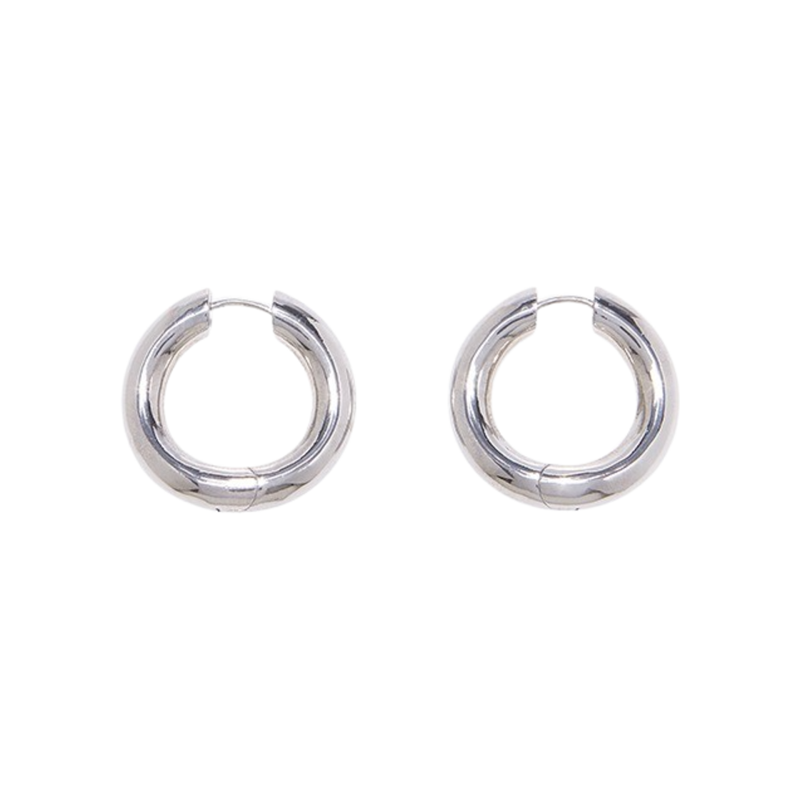 포트레이트 리포트 트위스트링 라지 이어링 실버(Portrait Report Twist Ring Large Earring Silver)