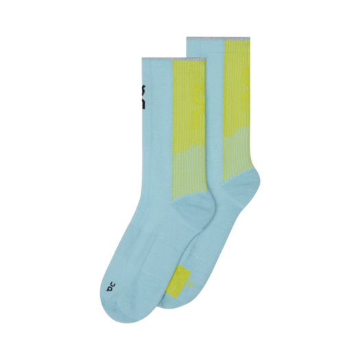 2UF10043336 On Running Performance Run Socks High Wash Lime