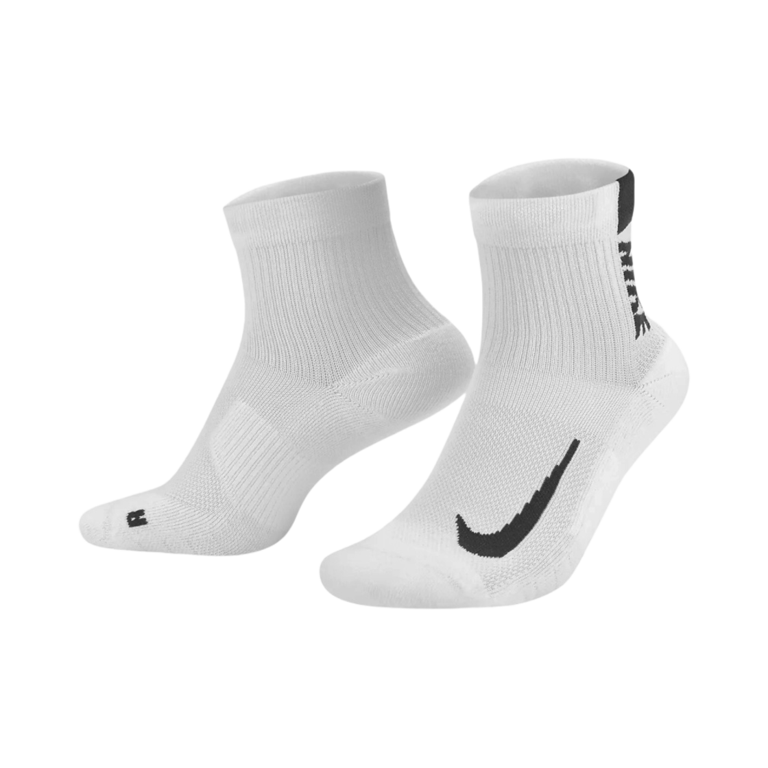 나이키 멀티플라이어 러닝 앵클 삭스 화이트 (2개입/국내 정식 발매 제품)(Nike Multiplier Running Ankle Socks White (2 Pack/Korean Ver.)) - 2