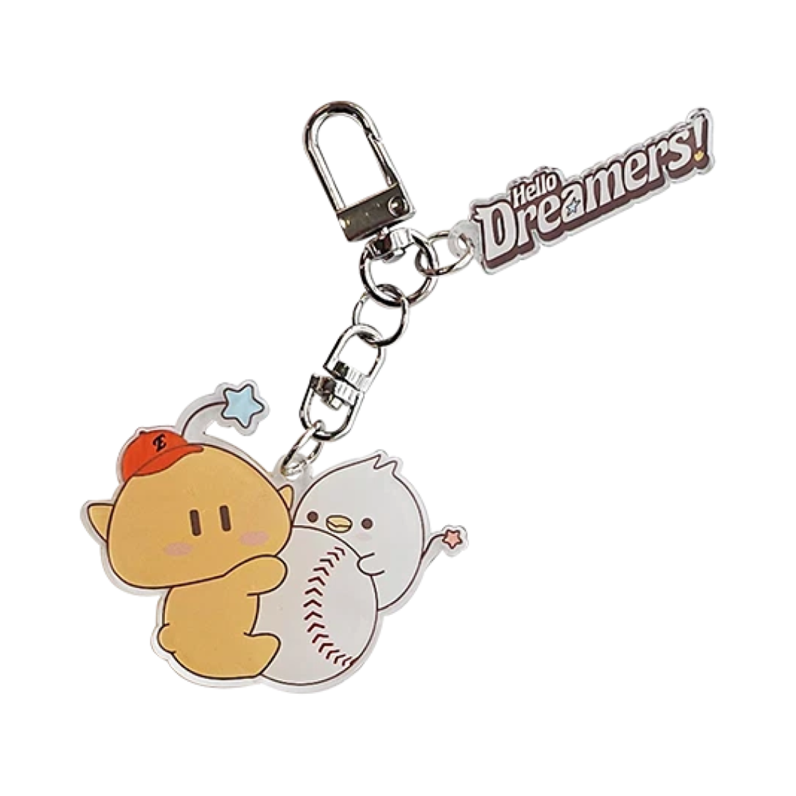 한화 이글스 x 꿈돌이 키링 A 멀티(Hanwha Eagles X KUMDORI Acrylic Keyring A Multi)