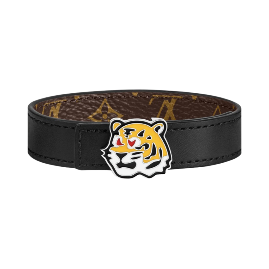 루이비통 x 니고 LV 타이거 14mm 리버시블 브레이슬릿(Louis Vuitton x Nigo LV Tiger 14mm Reversible Bracelet) - 2