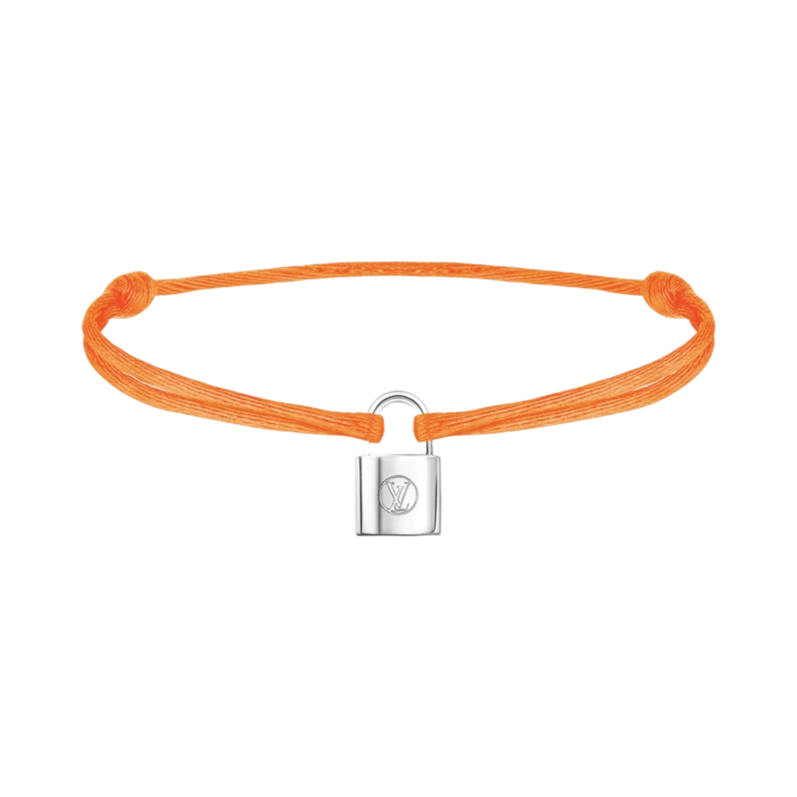 루이비통 실버 락킷 컬러 브레이슬릿 스털링 실버 블러드 오렌지(Louis Vuitton Silver Lockit Color Bracelet Sterling Silver Blood Orange) - 1