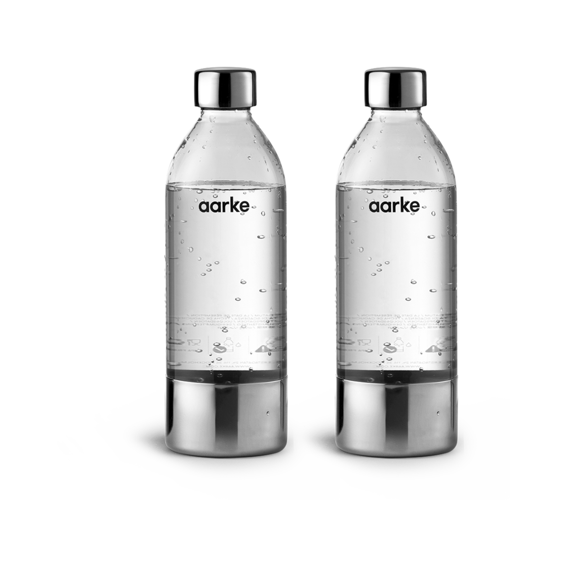 아르케 카보네이터3 전용 보틀 BPA Free PET (1L) 2팩(Aarke Carbonated 3 Dedicated Bottle BPA Free PET (1000 ml) x 2Pack)