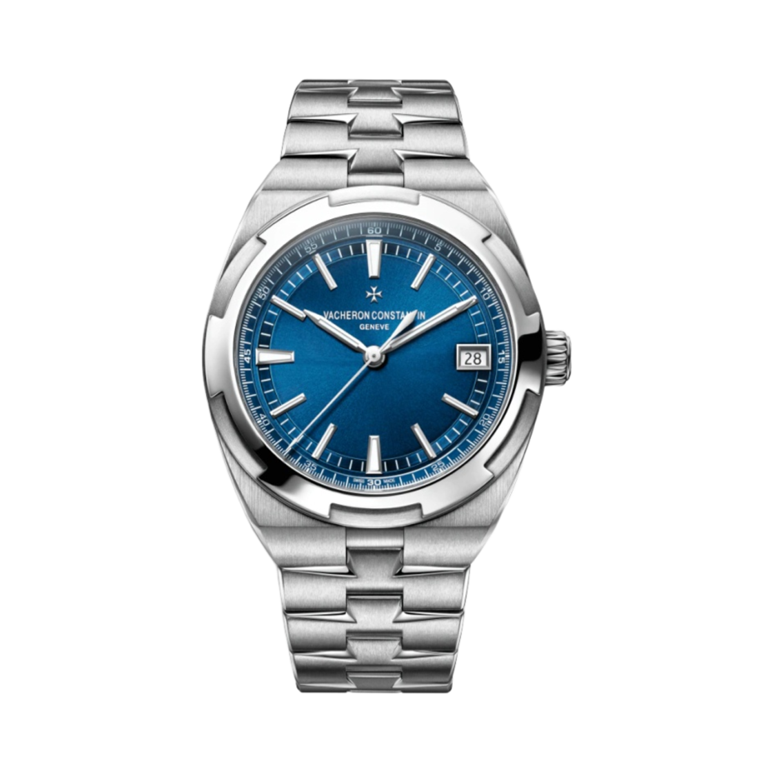 4500V/110A-B128 Vacheron Constantin Overseas 41mm Caliber 5100 Steel Blue