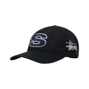 Stussy Chenille S Low Pro Cap Black