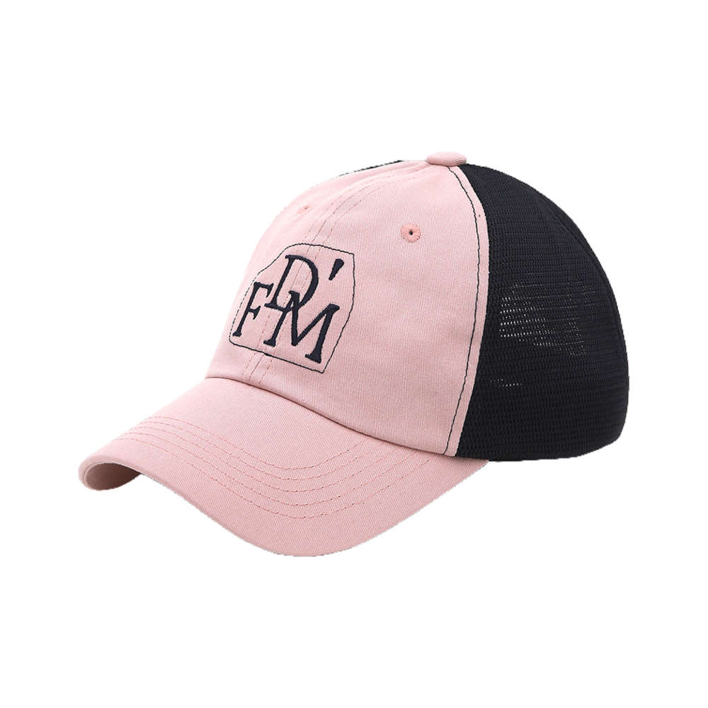 돈포겟미 메쉬 볼캡 베이비 핑크(DONTFORGETME Mesh Strap Baby Pink)