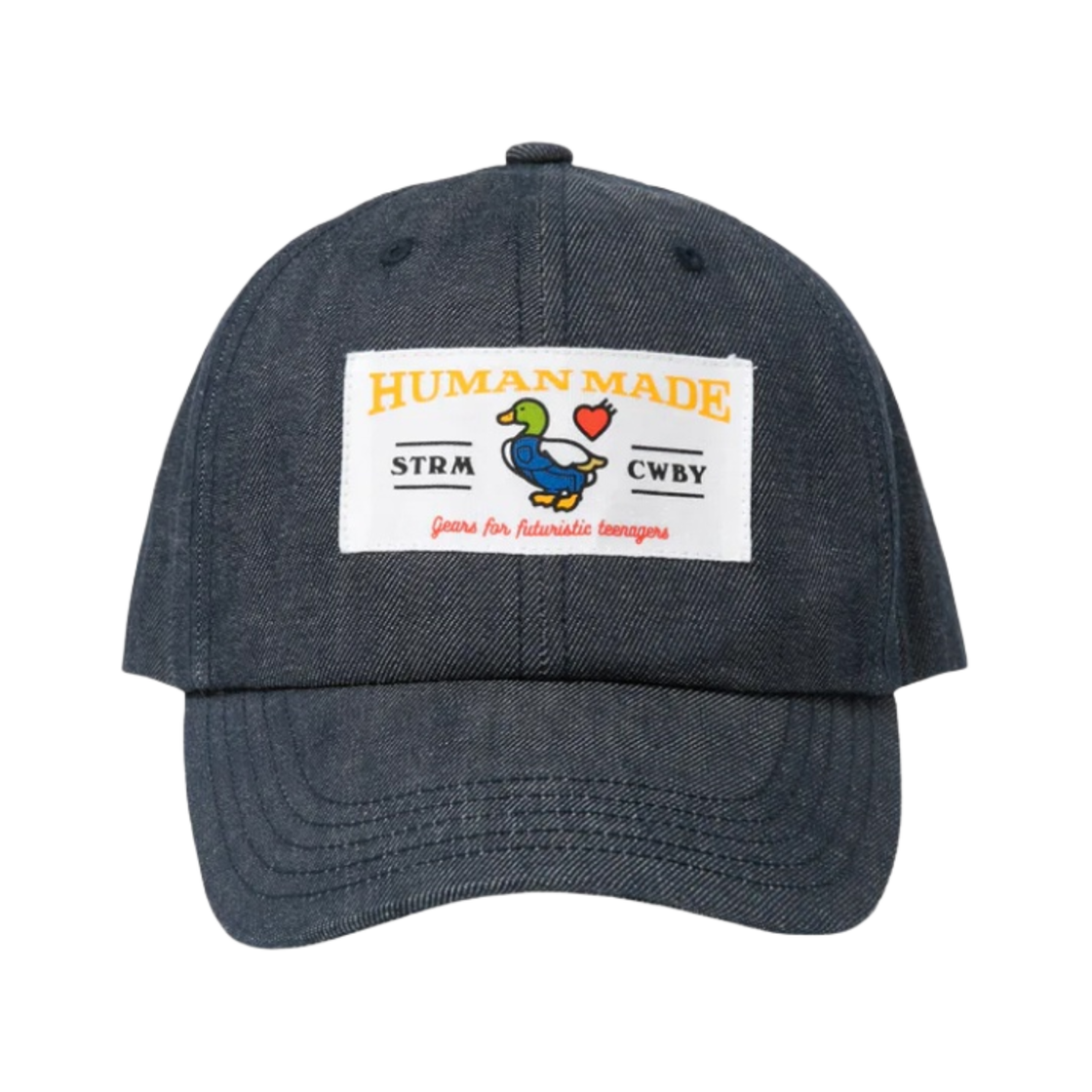 HM24GD020 Human Made 6-Panel Denim Cap Indigo - #2