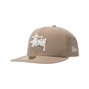 Stussy Authentic New Era Cap Khaki