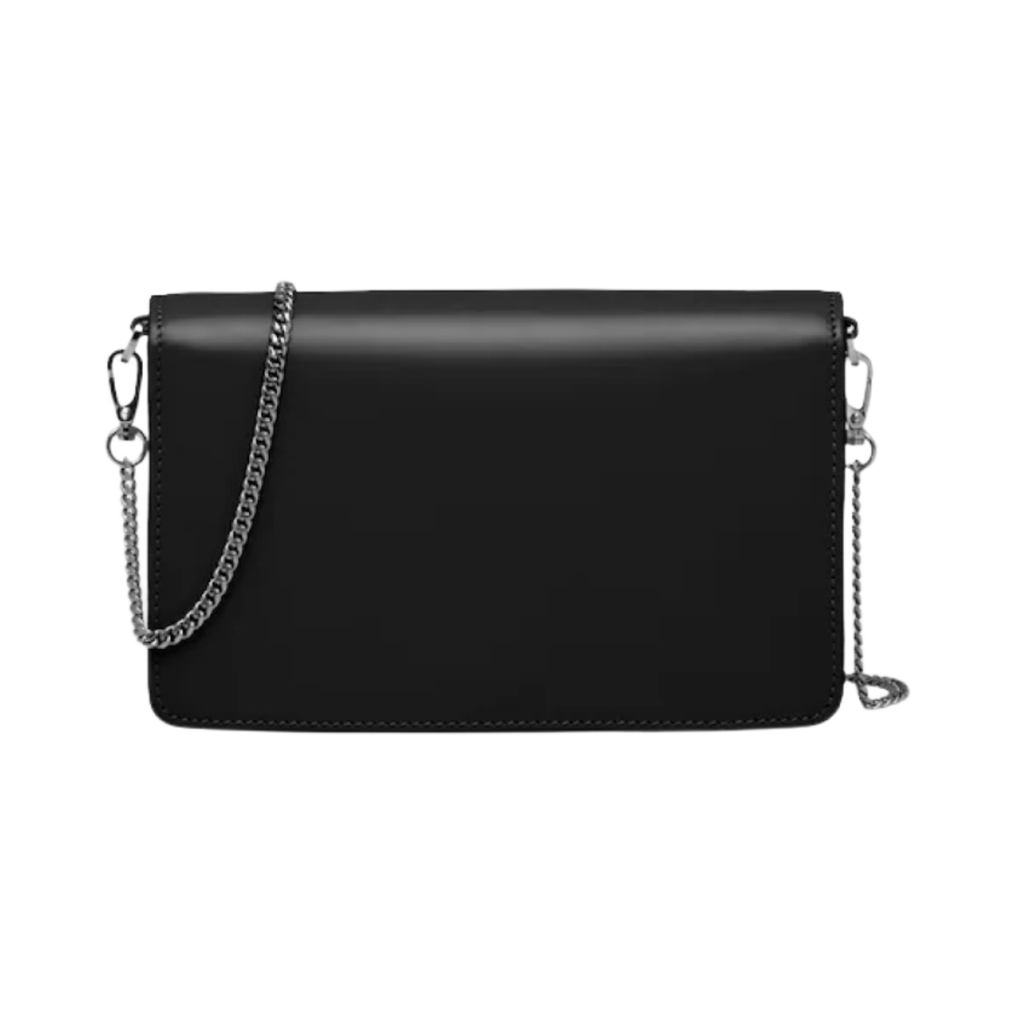 프라다 브러쉬드 레더 숄더백 블랙(Prada Brushed Leather Shoulder Bag Black) - 2