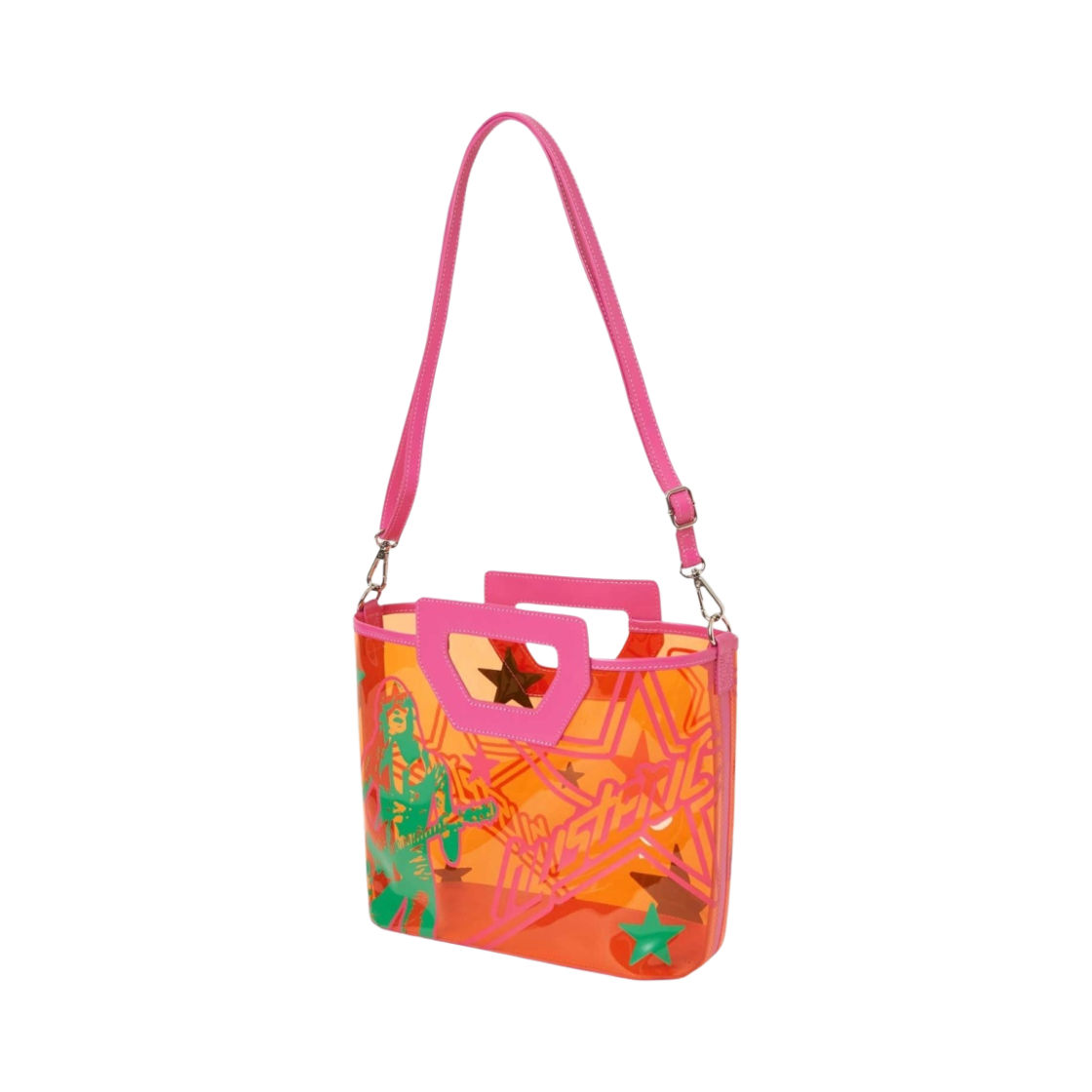 01241QB04 (W) Hysteric Glamour Star Woman Crossbody Bag Orange