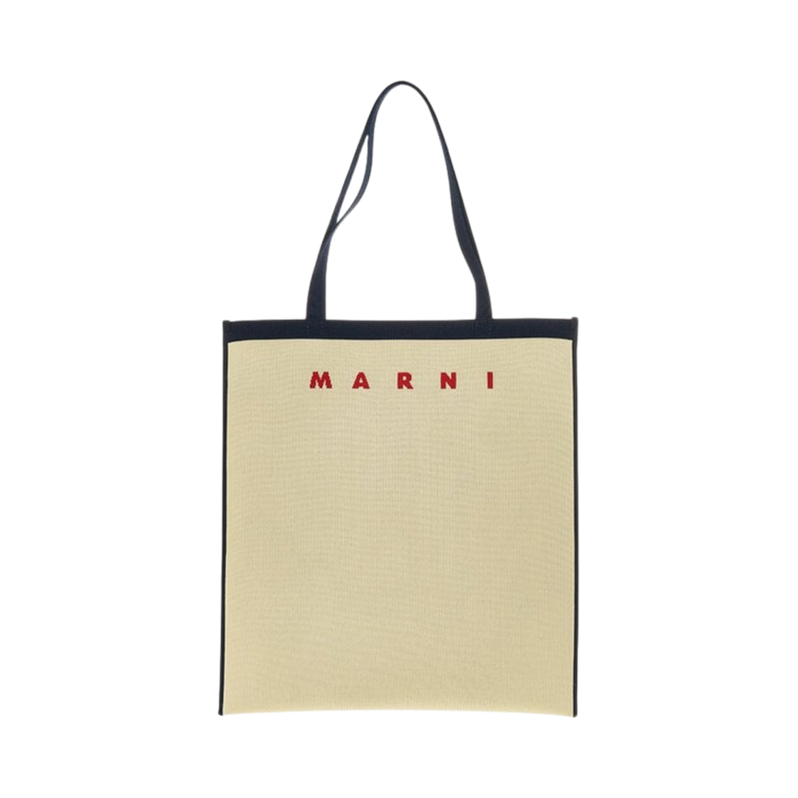 마르니 자카드 쇼핑백 에크루(Marni Jacquard Shopping Bag Ecru)