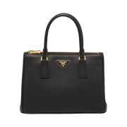 Prada Galleria Saffiano Leather Medium Bag Black