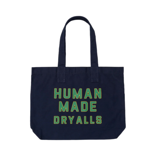 関税送料込【HUMAN MADE】ガーメントダイトートバッグ☆白 ロゴ 関税送料込【HUMAN MADE】ガーメントダイトートバッグ☆白 ロゴ