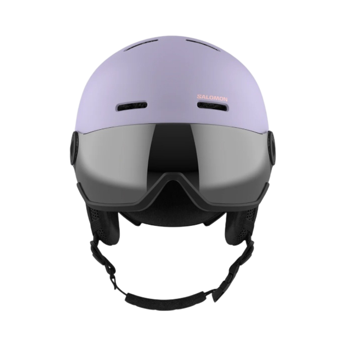 (키즈) 살로몬 오르카 바이저 헬멧 이브닝 헤이즈((Kids) Salomon Orka Visor Helmet Evening Haze)