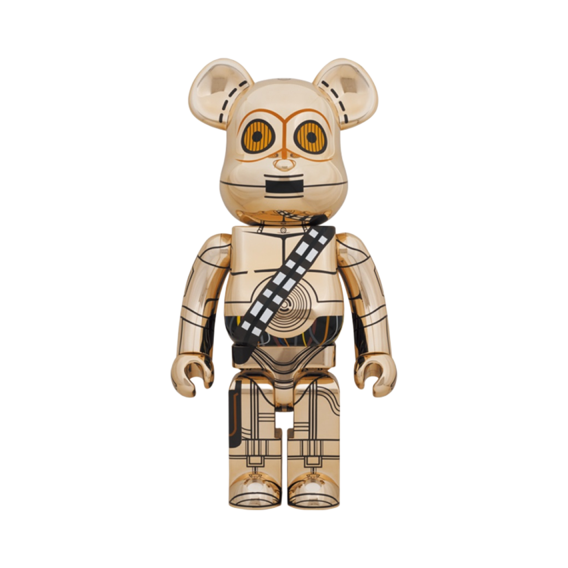 - Bearbrick Star Wars C-3PO The Rise Of Skywalker Ver. 1000%