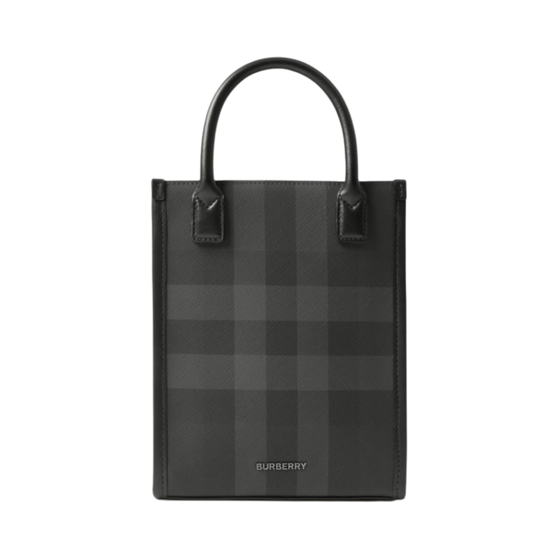 버버리 미니 버티컬 데니 토트백 차콜(Burberry Mini Vertical Denny Tote Bag Charcoal) - 1
