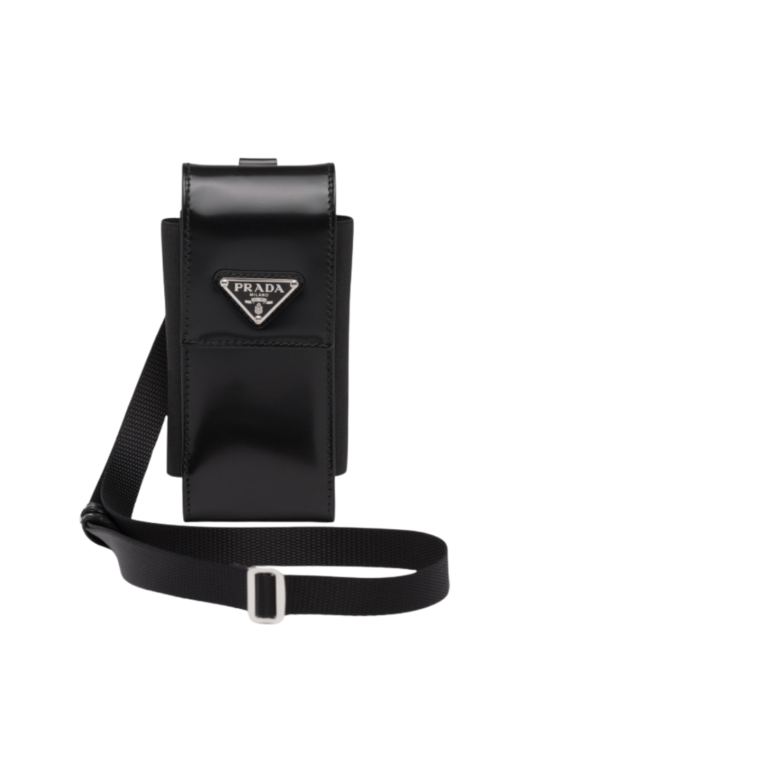 프라다 브러쉬드 레더 스마트폰 케이스 블랙 | Prada | KREAM 프라다 브러쉬드 레더 스마트폰 케이스 블랙 | Prada | KREAM