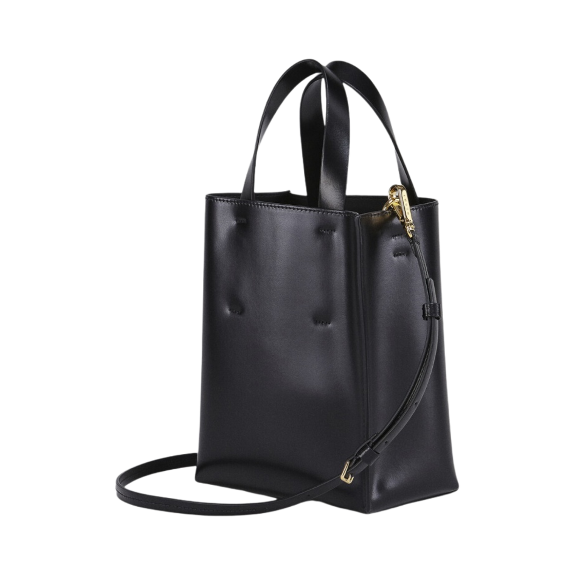 마르니 레더 뮤제오 미니백 블랙(Marni Leather Museo Mini Bag Black) - 3