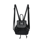 MUCENT Reno Crack Round Mini Backpack Black