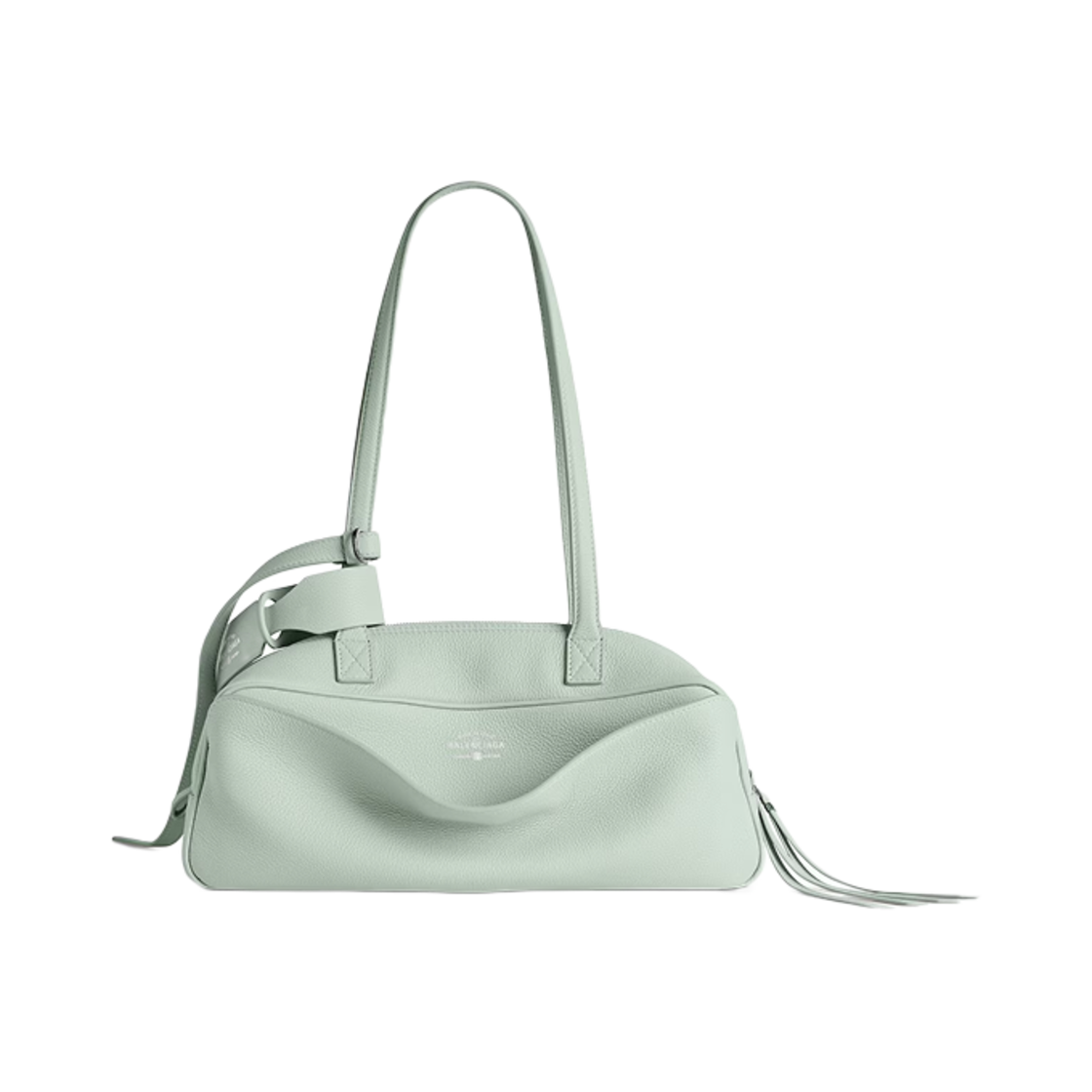 발렌시아가 캐리 스몰 볼링백 미네랄 그린(Balenciaga Carrie Small Bowling Bag Mineral Green) - 1