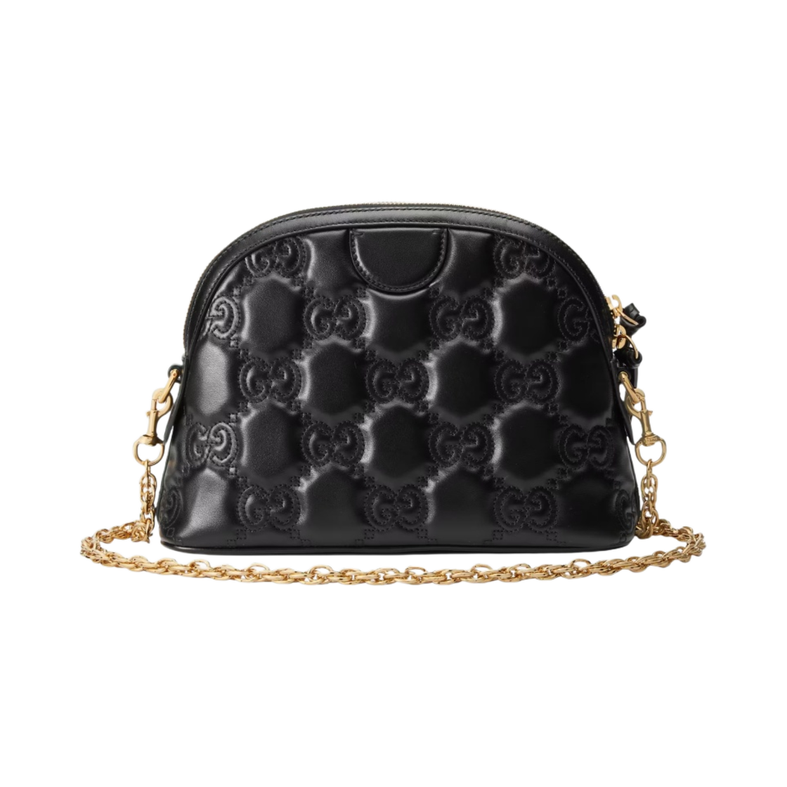구찌 GG 마틀라세 레더 스몰 돔 핸드백 블랙(Gucci GG Matelasse Leather Small Dome Bag Black) - 6