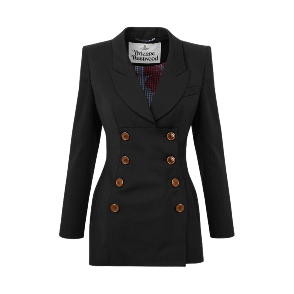 (W) 비비안 웨스트우드 Db 리타 자켓 블랙((W) Vivienne Westwood Db Rita Jacket Black) - 1