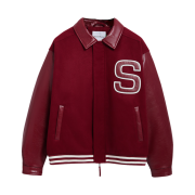 House of Sunny Bomber Jacket Blood Red