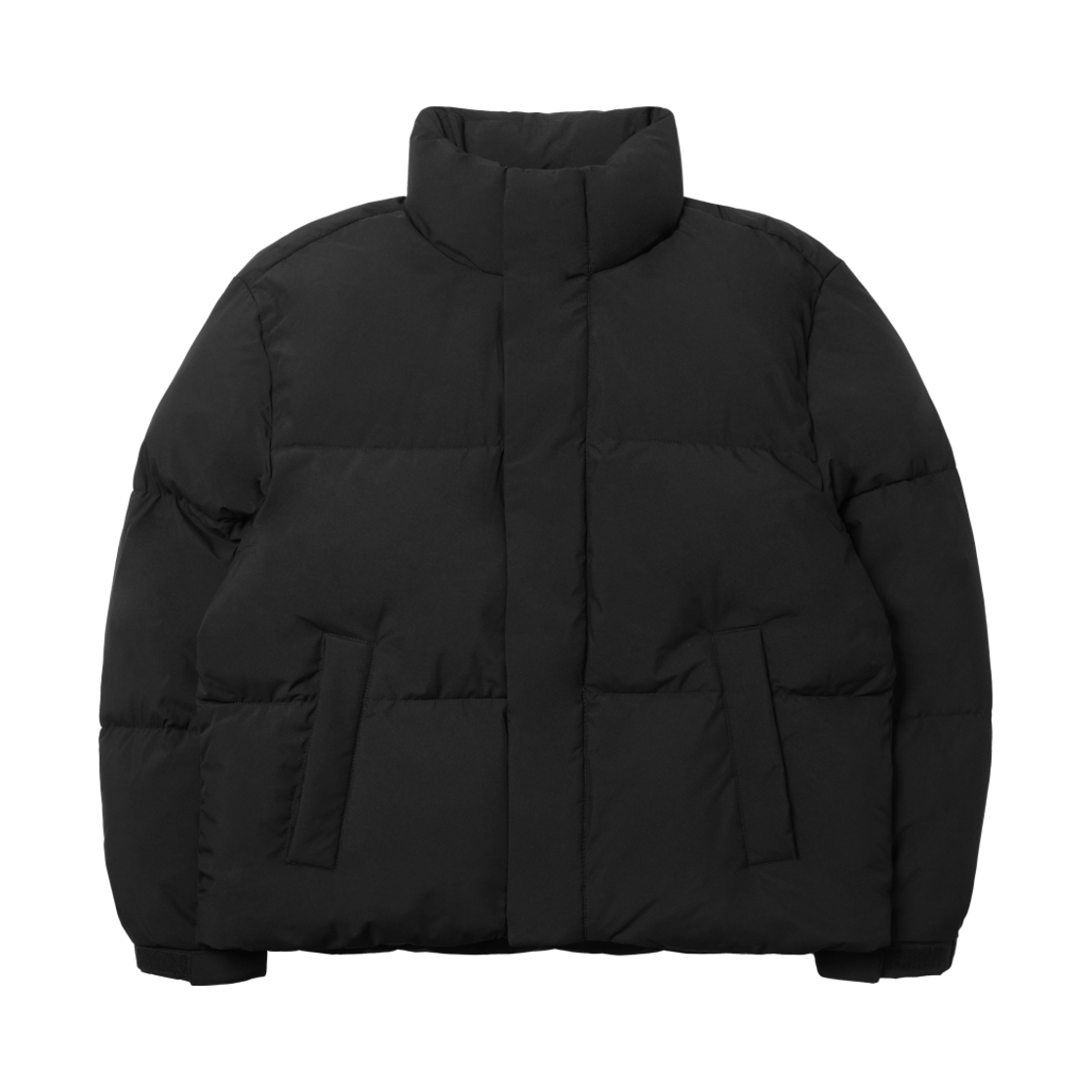 무신사 스탠다드 데일리 푸퍼 숏 패딩 자켓 블랙(Musinsa Standard Daily Puffer Short Padding Jacket Black)
