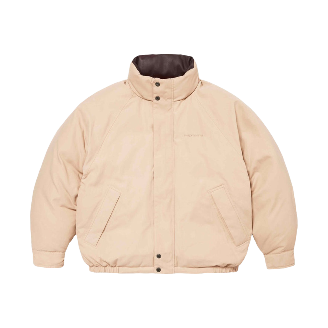 슈프림 리버시블 다운 퍼퍼 자켓 탄 - 24SS(Supreme Reversible Down Puffer Jacket Tan - 24SS)