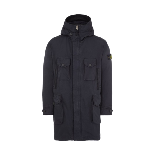 Stone Island 70549 David TC Down Parka Navy Blue - 21FW