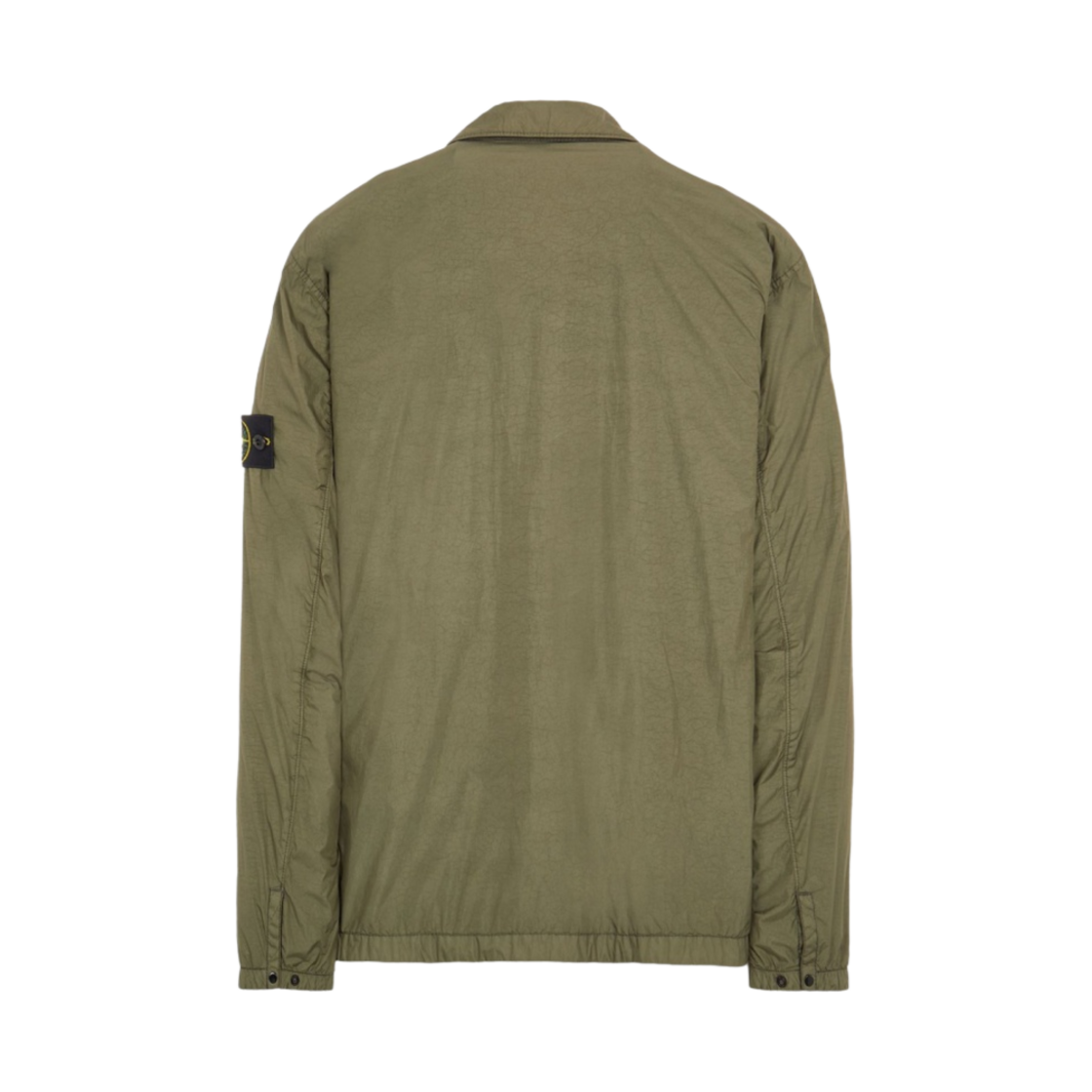 스톤 아일랜드 10523 가먼트 다이드 크링클랩스 오버셔츠 올리브 - 21FW(Stone Island 10523 Garment Dyed Crinkle Reps Overshirt Olive - 21FW) - 2
