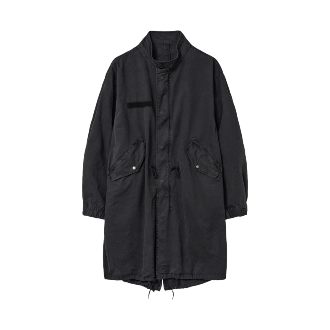 해칭룸 모즈 파카 오버 다이드 블루 차콜(Hatchingroom Mods Parka Over Dyed Blue Charcoal)