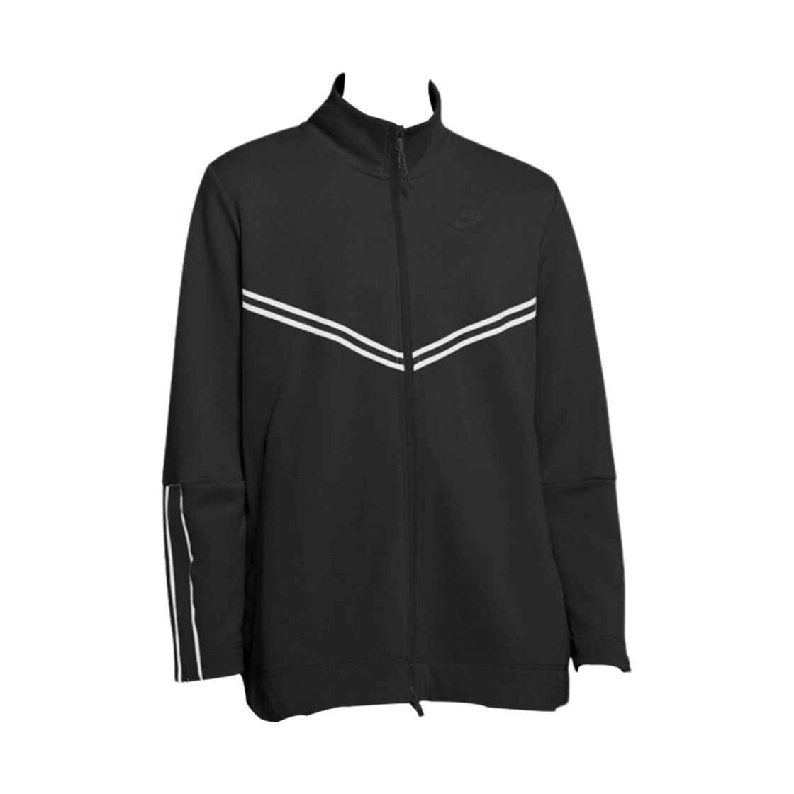 CW4297-010 (W) Nike Tech Fleece Full-Zip Jacket Black - Asia