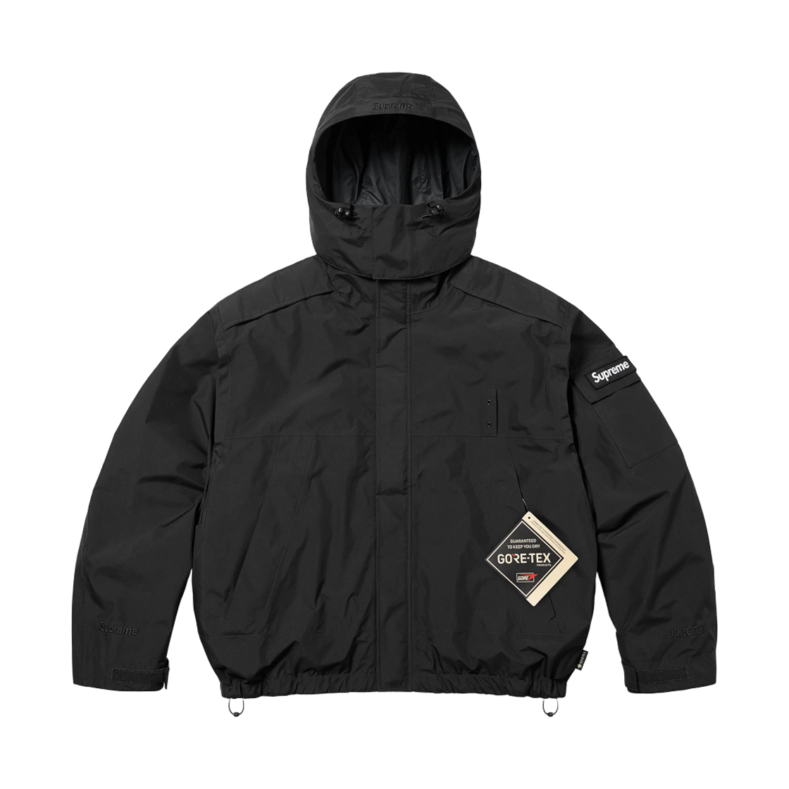 - Supreme 2-in-1 Gore-Tex Shell + Quilted Liner Vest Black - 25SS