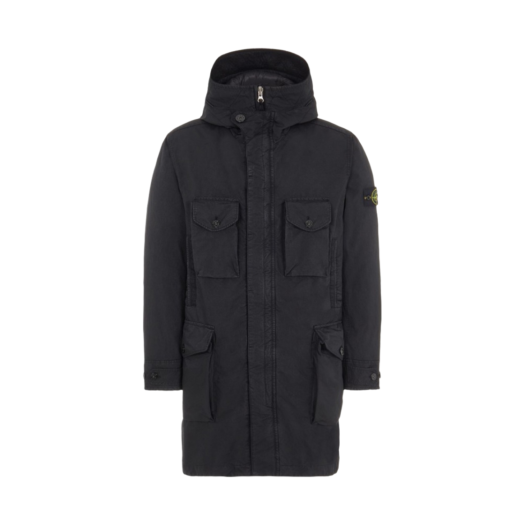 Stone Island 70549 David TC Down Parka Black - 21FW