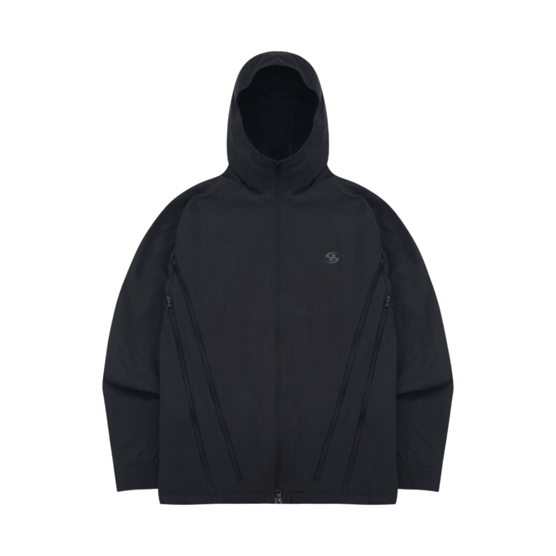 산산기어 지퍼 자켓 블랙 - 22FW