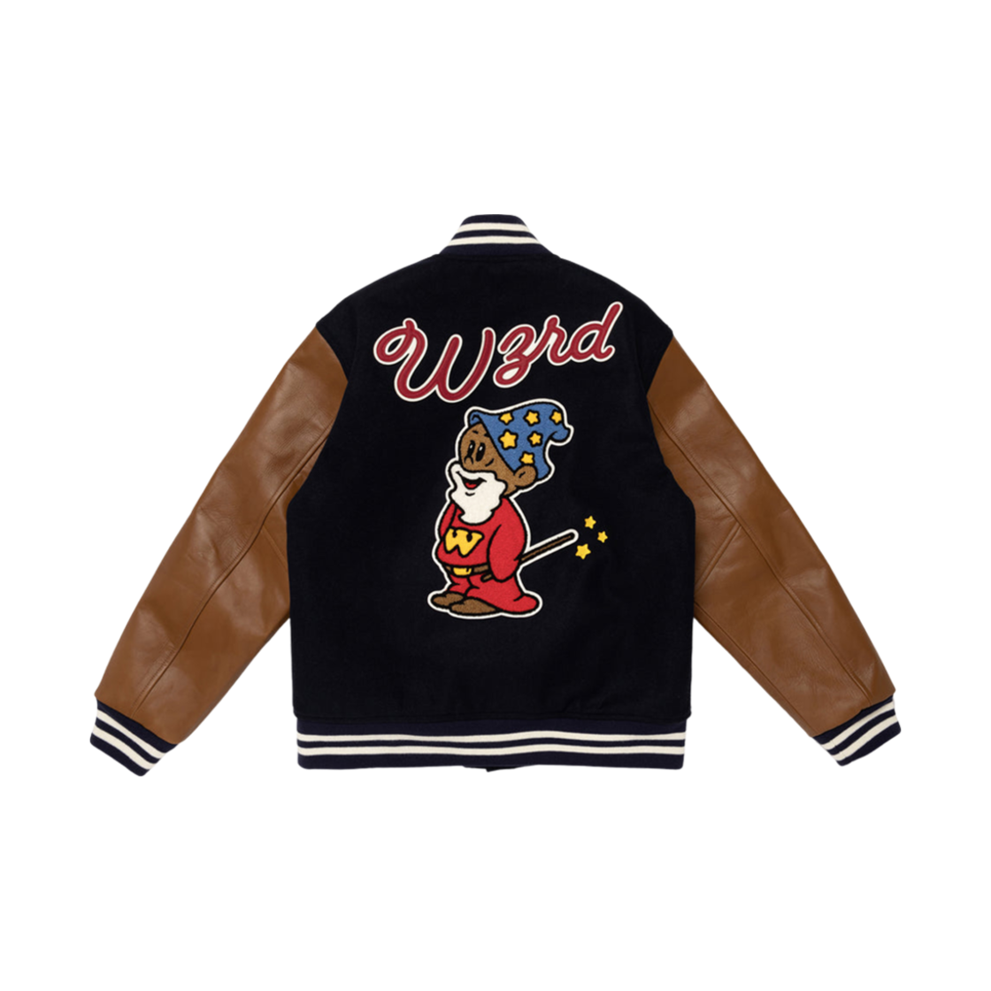 위저드 바시티 자켓 네이비(WZRD Varsity Jacket Navy) - 2